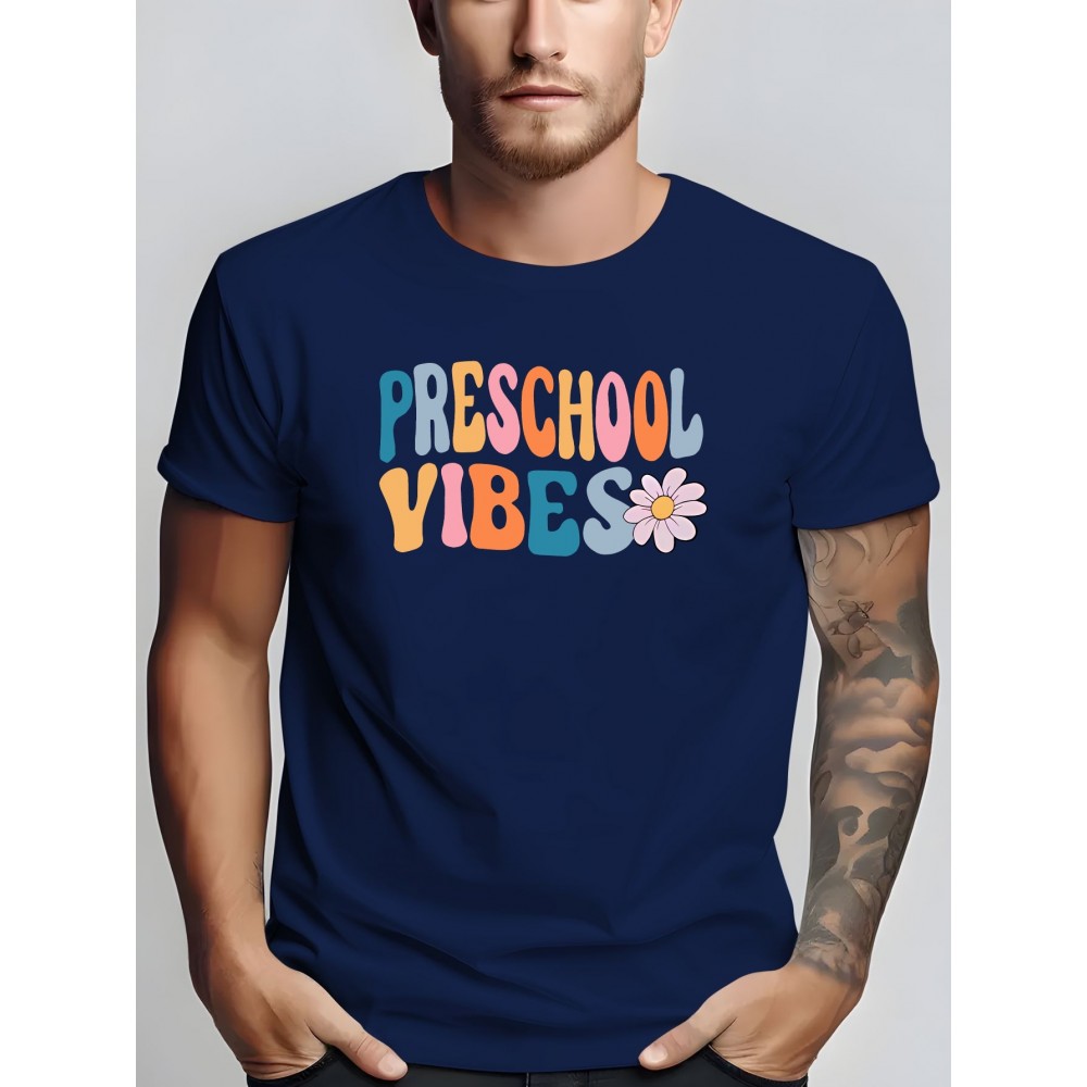 Men's Trendy Graphic Tee - Soft Polyester & Spandex Blend, Short-Sleeve Crew Neck T-Shirt | Casual Summer Top for Men & Teens | Breathable & Stretchy | Non-Transparent | Regular Fit Men's Trendy Graphic Tee - Soft Polyester & Spandex Blend, Short-Sleeve Crew Neck T-Shirt | Casual Summer Top for Men & Teens | Breathable & Stretchy | Non-Transparent | Regular Fit