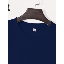 Men's Trendy Graphic Tee - Soft Polyester & Spandex Blend, Short-Sleeve Crew Neck T-Shirt | Casual Summer Top for Men & Teens | Breathable & Stretchy | Non-Transparent | Regular Fit Men's Trendy Graphic Tee - Soft Polyester & Spandex Blend, Short-Sleeve Crew Neck T-Shirt | Casual Summer Top for Men & Teens | Breathable & Stretchy | Non-Transparent | Regular Fit