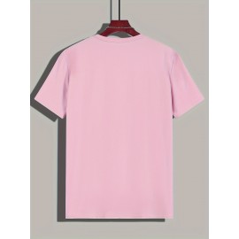 Premium Crew Neck USA Graphic T-shirt - Lightweight Summer Sports Shirt for Men - Stylish, Comfortable & Versatile Casual Wear