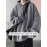 Songxier Men's Casual Hooded Sweater - Cozy Knit Pullover with Kangaroo Pocket, Solid Color, Perfect for Fall/Winter