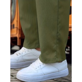 Genuine Casual Pants Classic Work Pants Men's Waist Men's Fashion Trendy Pants Casual Sweatpants Fit Polyester Joggers Paisley Beach Pants Fit Tapered Pockets Slim Pants Summer Loose Pants Twill Regular Pants Outdoor Pants